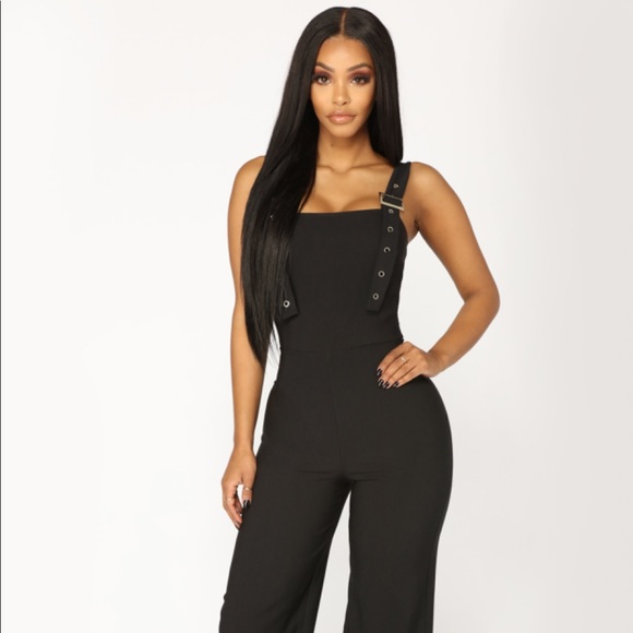 Fashion Nova Pants - Fashion nova never worn black jumpsuit